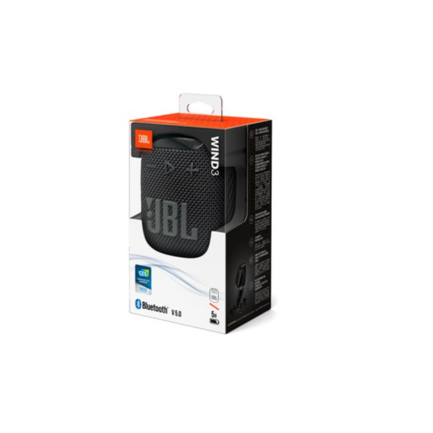 LANÇAMENTO - Caixa de Som Portátil JBL WIND 3 a Prova D'Água