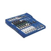 Mesa de Som Analógica Soundcraft 8 Canais MI-8