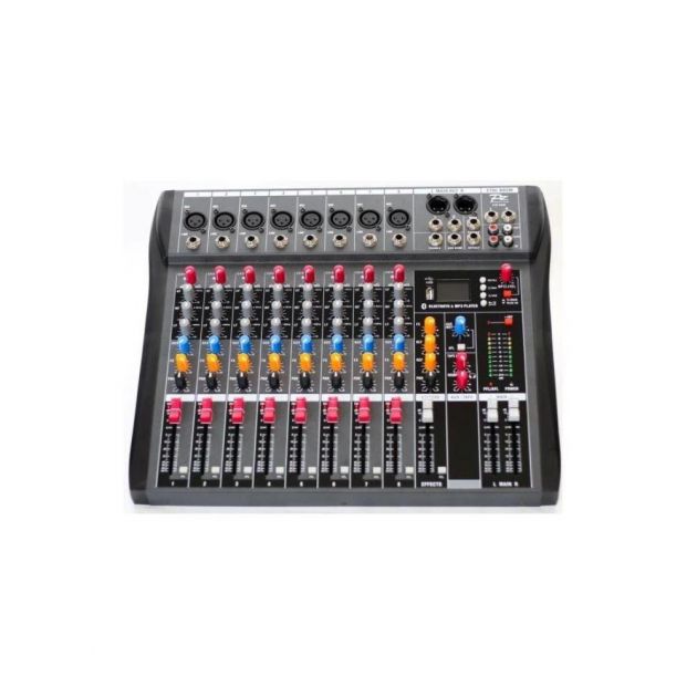 Mesa de Som PZ CS80 8 Canais USB MP3