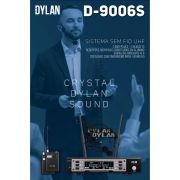 Microfone Dylan D-9006S Sem Fio 