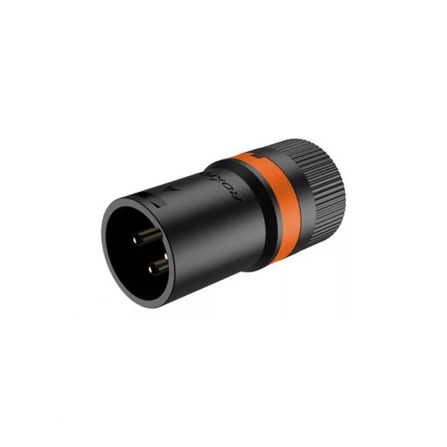 Plug Roxtone XLR Macho Linha Curto (LX3M)