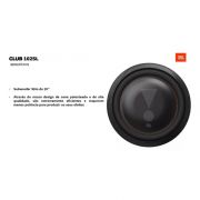 Subwoofer JBL 10" CLUB102SL Slim 350W Impedância Selecionável 2Ω ou 4Ω