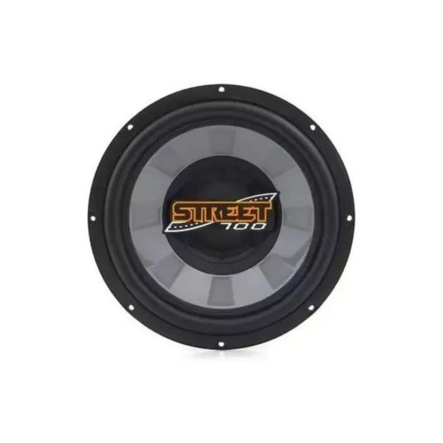 Subwoofer Spyder Street 10" 175W 4Ω Carcaça em Aço Carbono Cinza